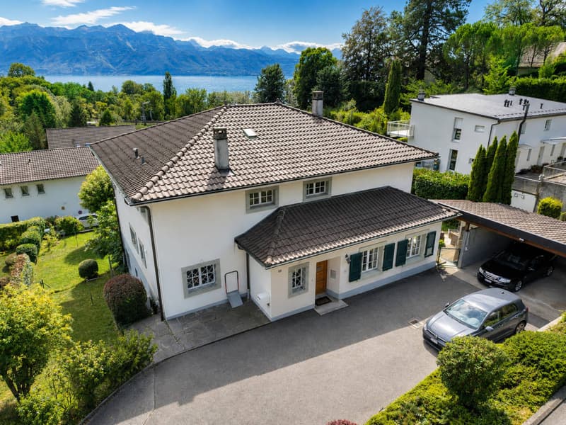 Villa individuelle de 9.5 pièces avec vue sur le Léman et les Alpes (2)