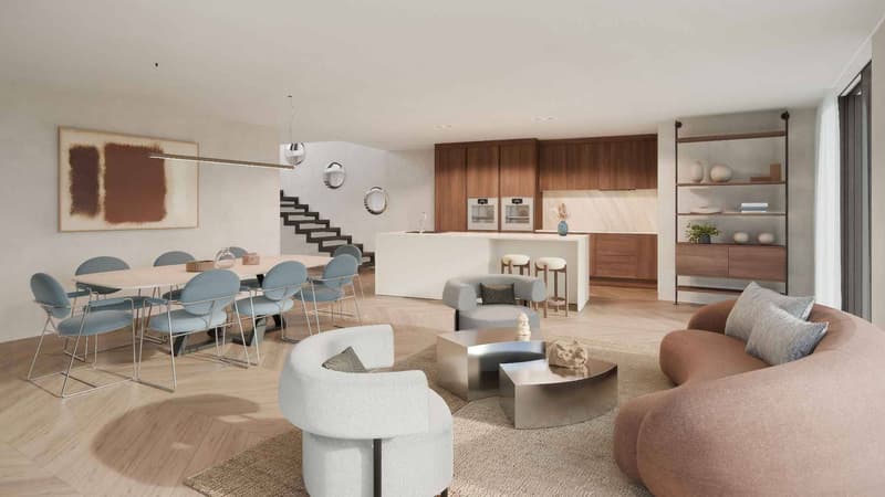 Trois villas de standing sur plans avec vue sur le lac Villa A (3)