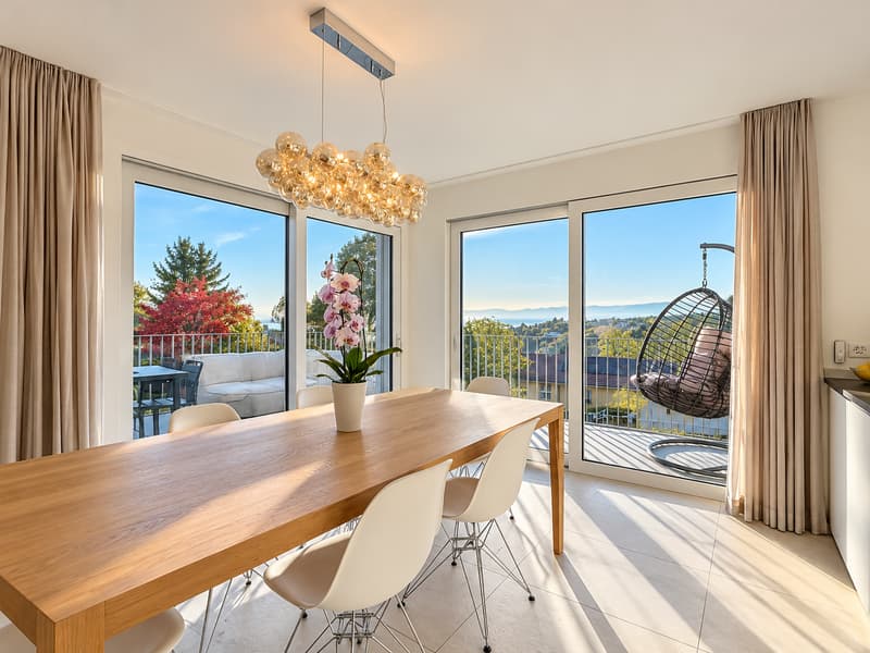 Duplex de 4.5 pièces avec jardin privatif et vue sur le lac (5)