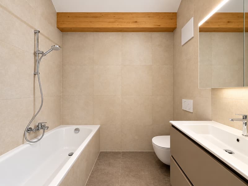 Duplex de 4.5 pièces avec jardin privatif et vue sur le lac (12)