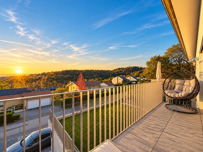 Duplex de 4.5 pièces avec jardin privatif et vue sur le lac (6)