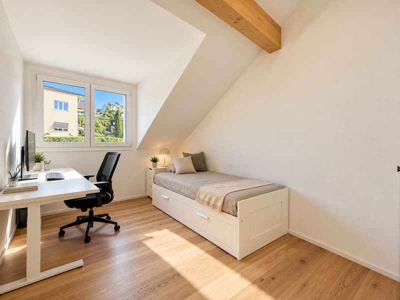 Duplex de 4.5 pièces avec jardin privatif et vue sur le lac (11)