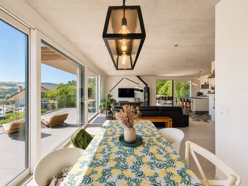 Villa d'architecte contemporaine avec espaces généreux (4)