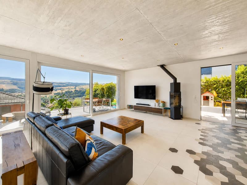 Villa d'architecte contemporaine avec espaces généreux (3)