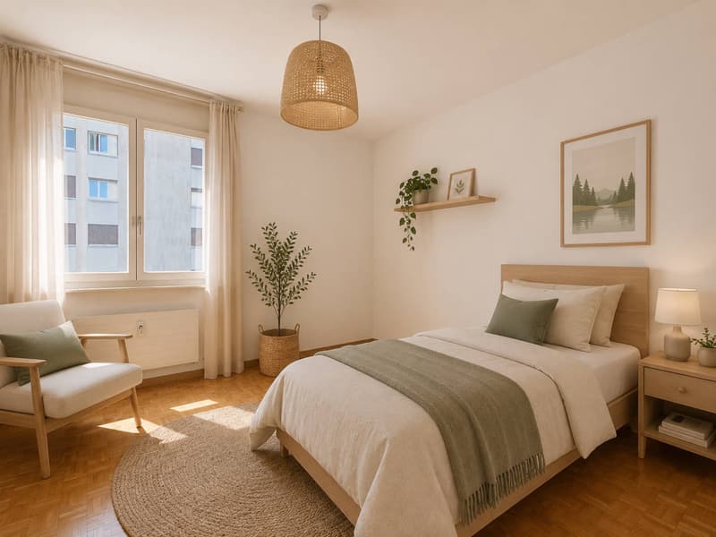 Élégant appartement familial de 4.5 pièces avec cheminée et loggia (9)