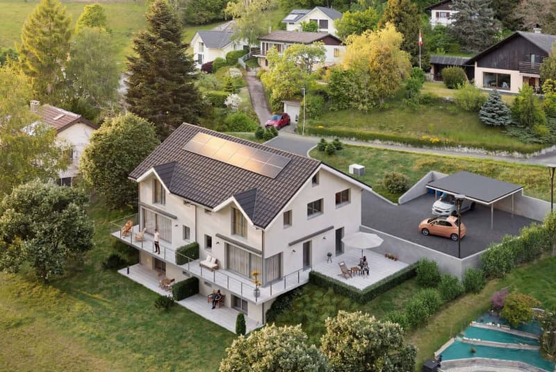 VILLA NEUVE : Un cadre de vie privilégié entre lac et montagnes ! (3)
