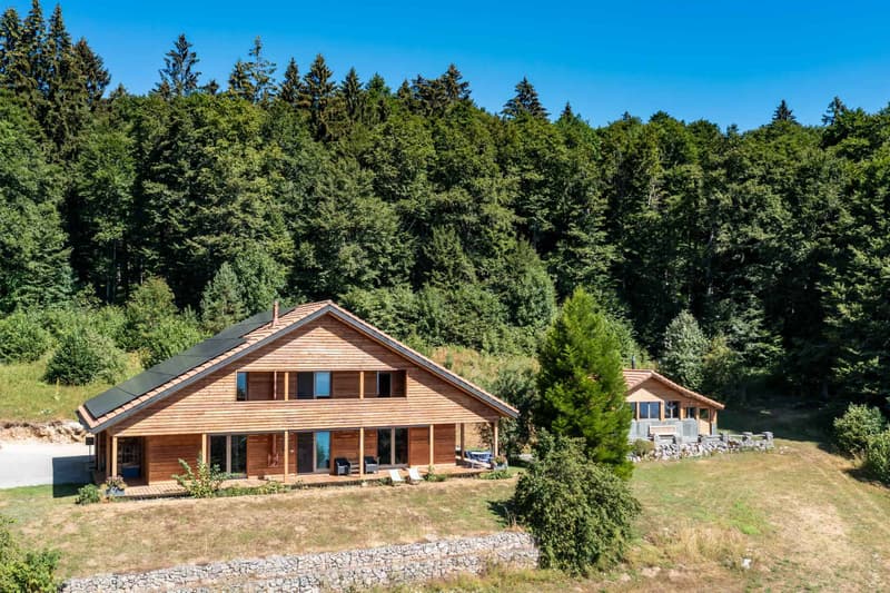 Propriété d'exception - Deux chalets indépendants (1)