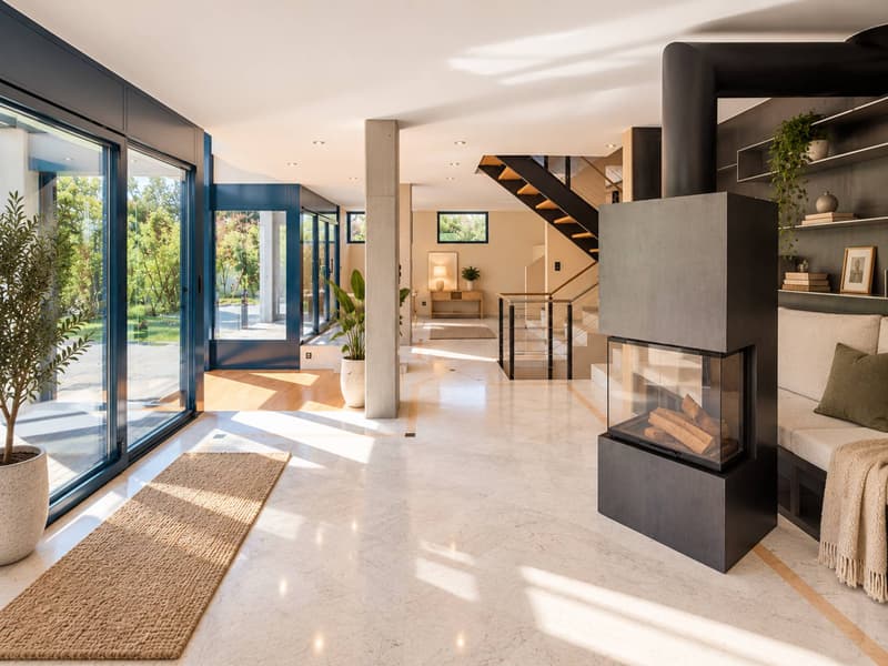 Une architecture singulière au cur d'un environnement verdoyant (5)