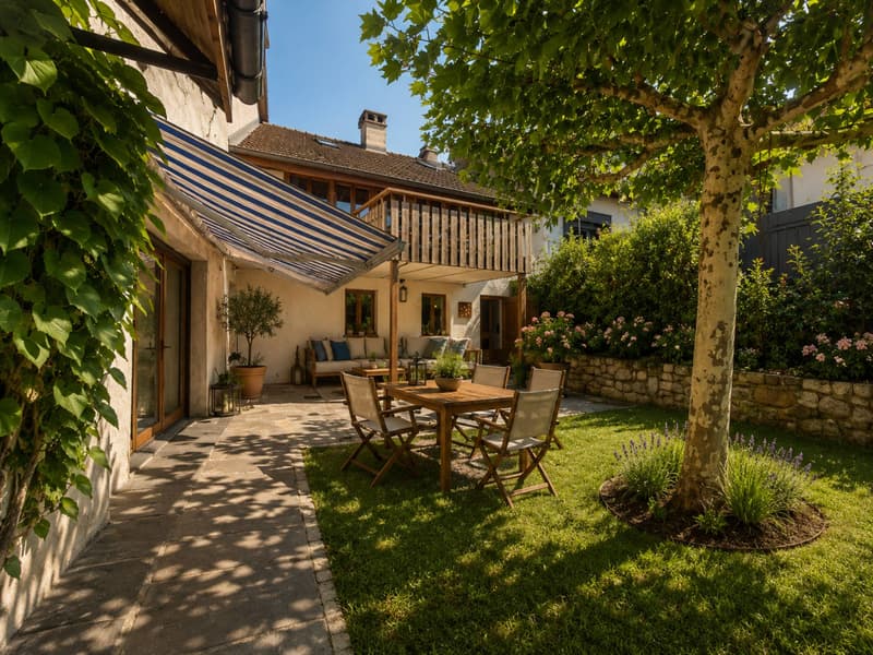 Maison villageoise avec deux appartements au coeur de Rances (1)