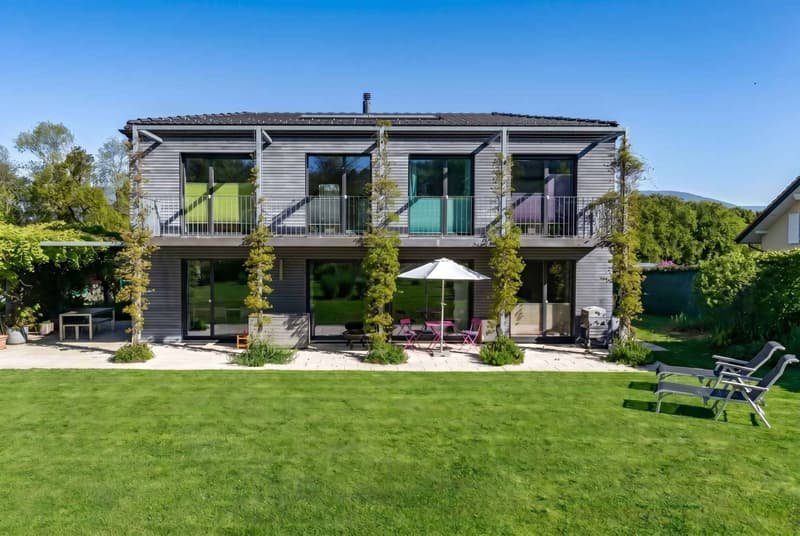 VILLA CONTEMPORAINE MINERGIE DANS UN ENVIRONNEMENT PRIVILÉGIÉ (3)