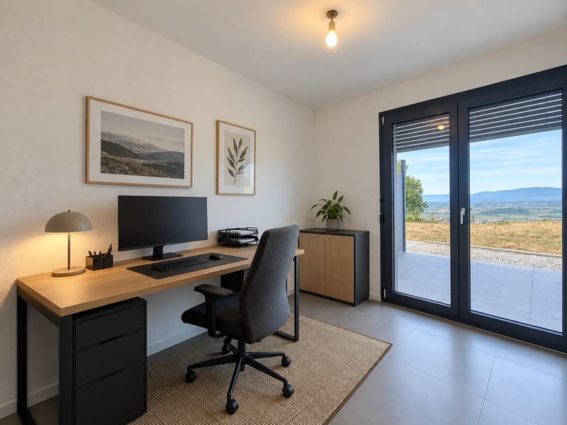 Villa contiguë contemporaine de 5.5 pièces avec jardin (4)