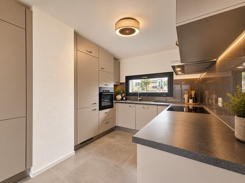 Villa contiguë contemporaine de 5.5 pièces avec jardin (3)