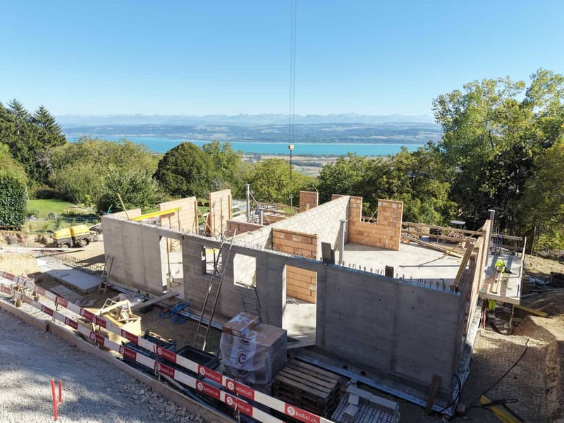 Chantier en cours : Un cadre de vie privilégié entre lac et montagnes ! (8)