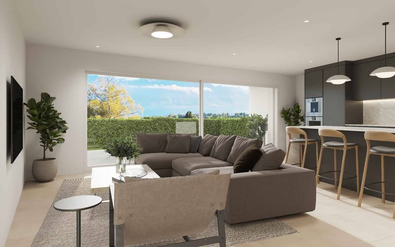 Nouveau : Appartement neuf de 3,5 pièces situé au rez-de-chaussée (7)