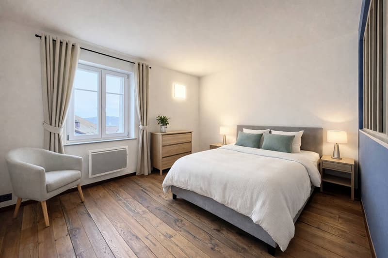 Maison de 2 appartements, située au coeur du village de Saint-Gingolph (10)