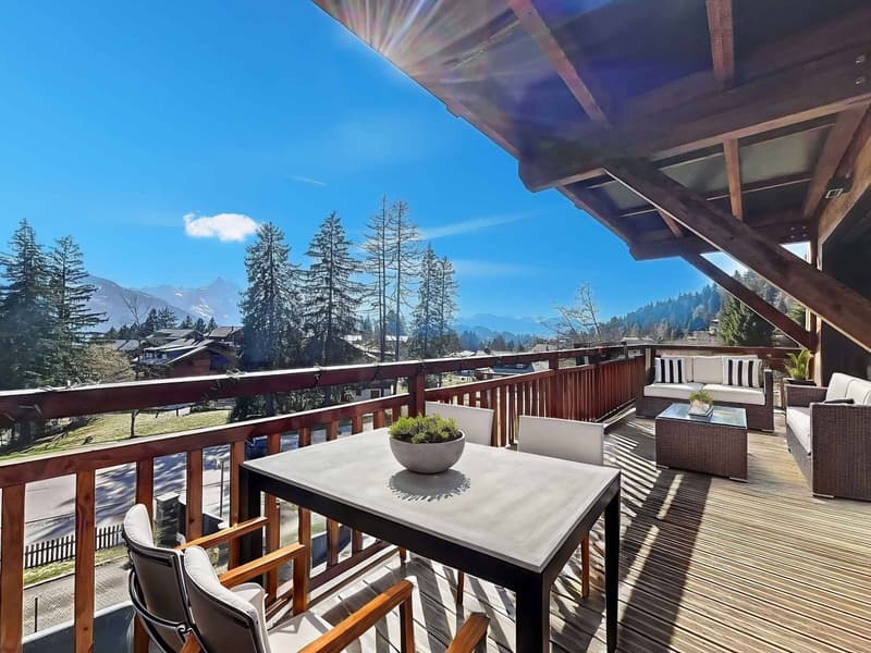 Appartement de standing face aux montagnes, à deux pas des pistes (3)