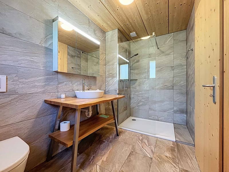 Chalet contemporain avec vue dégagée sur les montagnes (7)