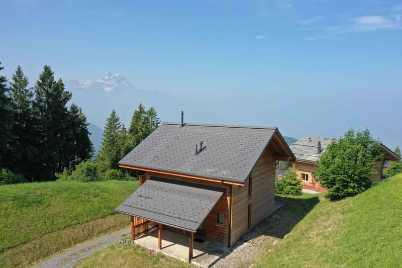 Chalet contemporain avec vue dégagée sur les montagnes (10)
