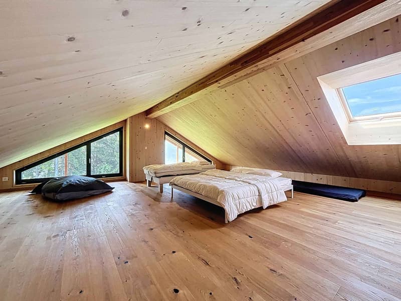 Chalet contemporain avec vue dégagée sur les montagnes (8)