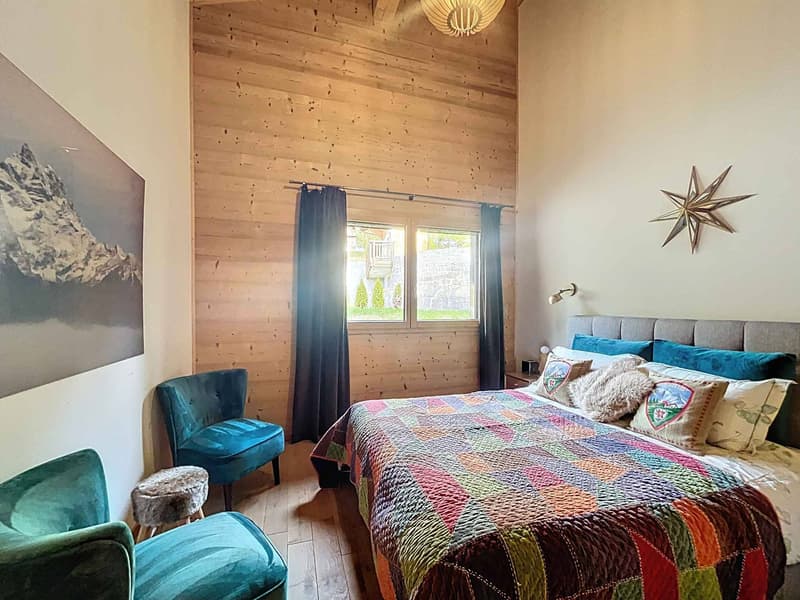 Appartement avec cachet face aux montagnes, à deux pas des pistes (9)