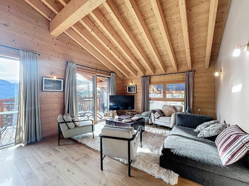 Appartement avec cachet face aux montagnes, à deux pas des pistes (3)