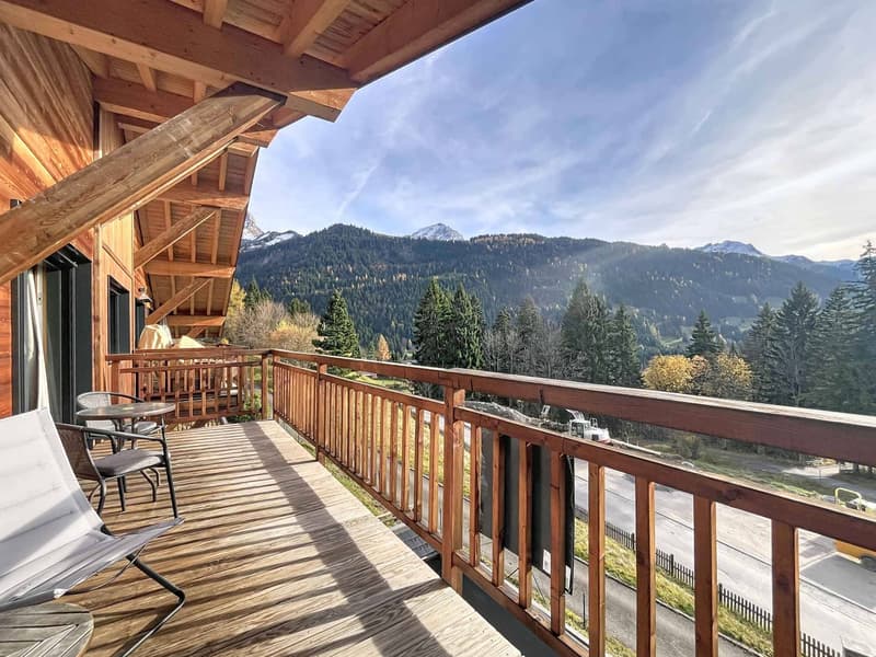 Appartement avec cachet face aux montagnes, à deux pas des pistes (5)