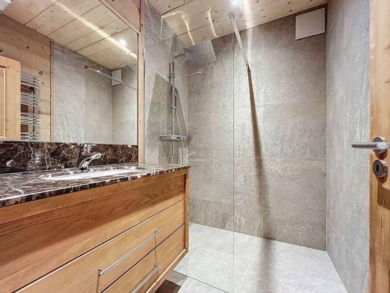 Appartement avec cachet face aux montagnes, à deux pas des pistes (7)