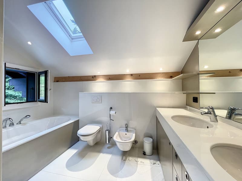 Somptueux chalet avec piscine et vue imprenable sur les Dents-du-Midi (9)