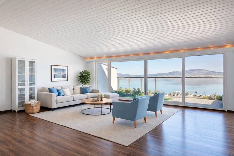 Appartement en attique lumineux avec vue imprenable sur le Lac (2)