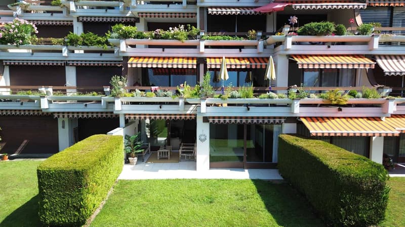 Appartement de 3.5 pièces avec terrasse, jardin et vue lac (8)