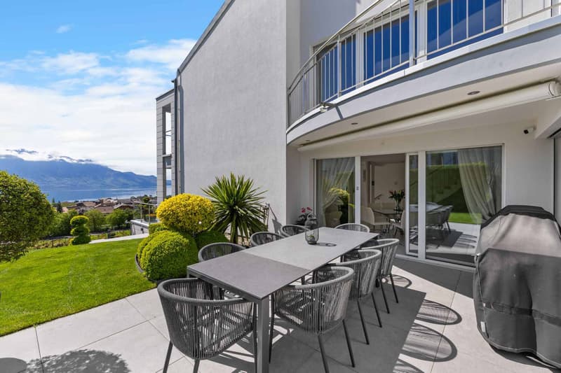 Élégante propriété contemporaine avec vue panoramique sur le Léman (7)