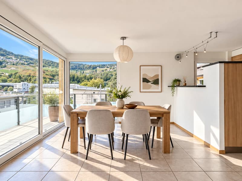 Spacieux Appartement de 4,5 pièces dans un environnement calme et verdoyant (6)