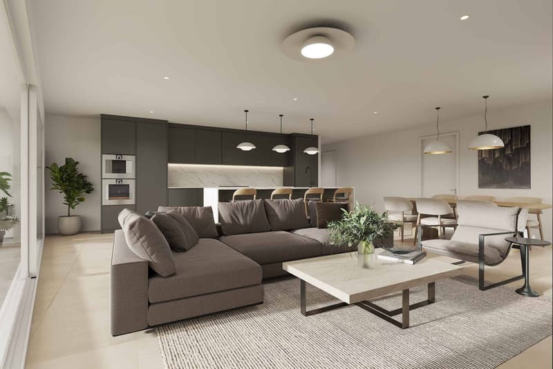 Nouveau : Appartement neuf de 4,5 pièces situé au 1er étage (2)