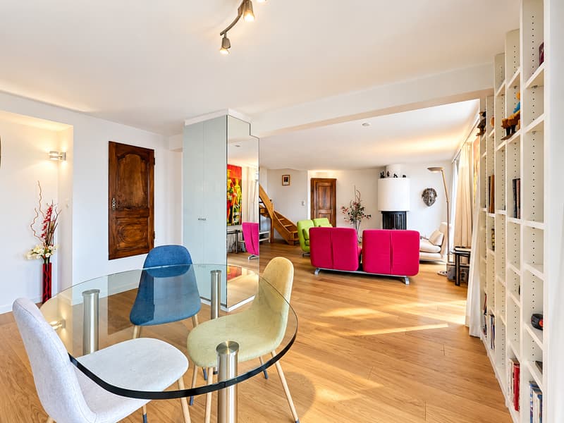 Villars-sur-Ollon | Appartement en duplex avec vue panoramique et accès direct aux pistes (5)