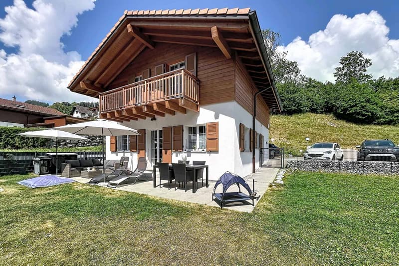 Maison individuelle de 4.5 pièces avec exposition sud et vue sur les montagnes (2)