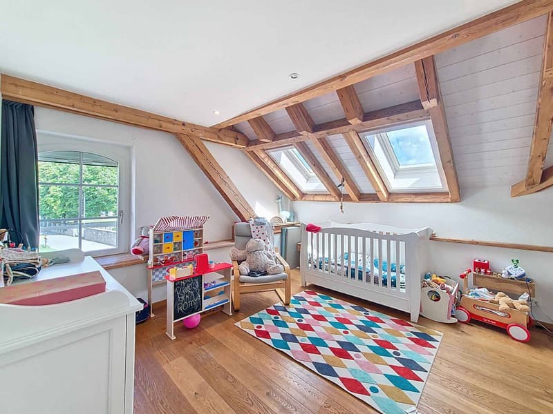Triplex de 5.5 pièces en attique proche de Romont (7)