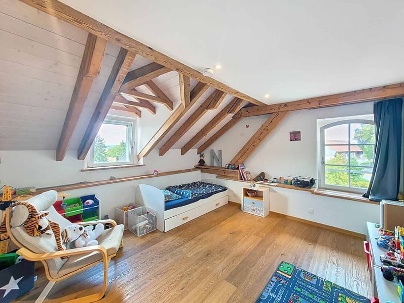 Triplex de 5.5 pièces en attique proche de Romont (8)