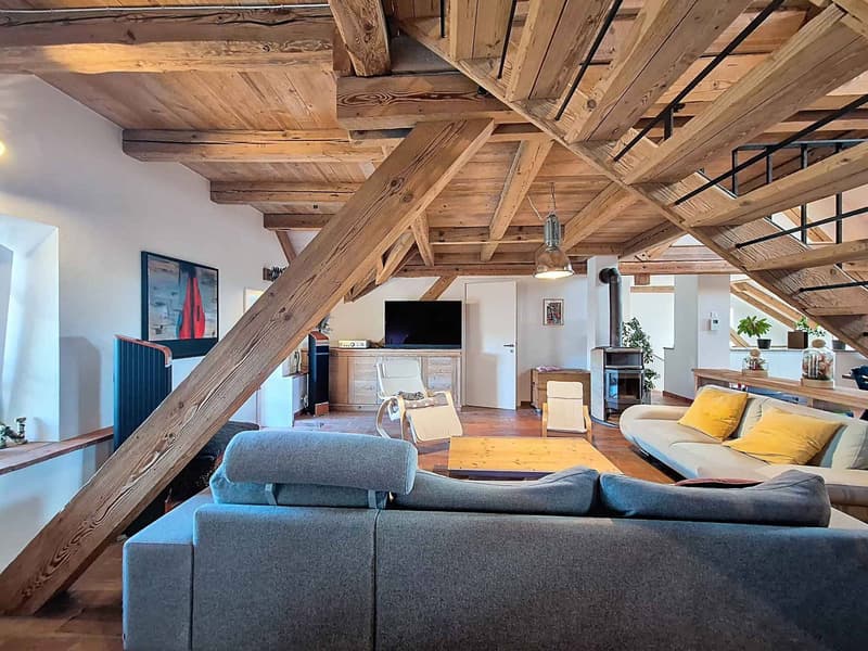 Triplex de 5.5 pièces en attique proche de Romont (5)