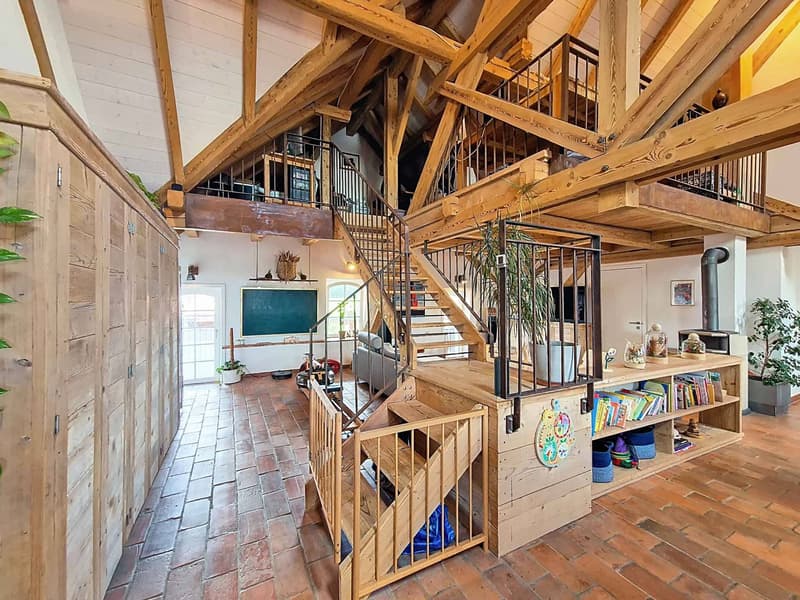 Triplex de 5.5 pièces en attique proche de Romont (6)
