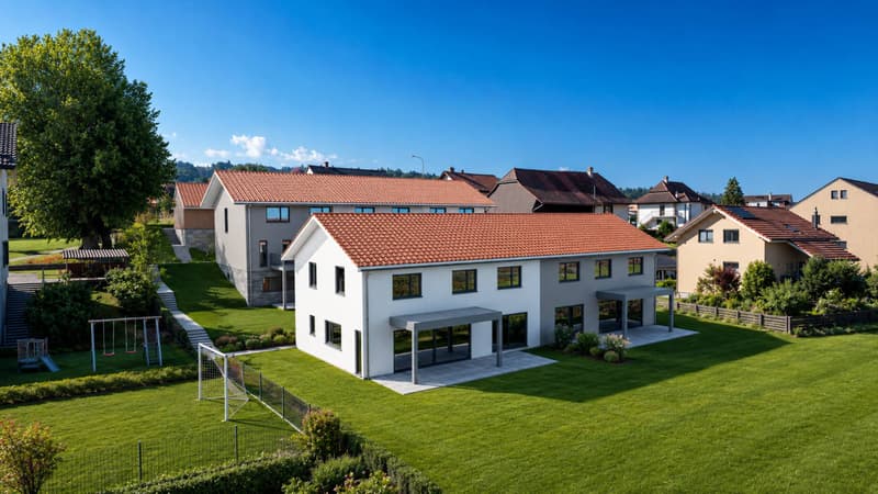 Portes ouvertes 10.10.26 !  Superbe villa neuve de 6.5 pièces avec jardin et terrasse (3)