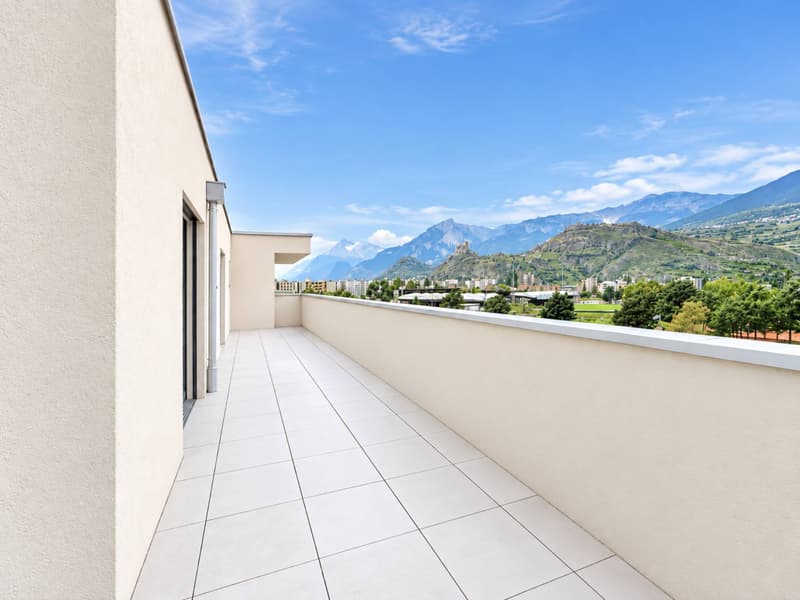 Lot C-402 - Appartement de 4.5 pces en attique (5)