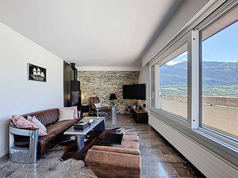 Attique duplex avec terrasse panoramique-Résidence secondaire (9)