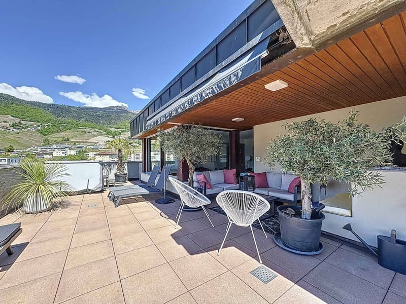 Attique duplex avec terrasse panoramique-Résidence secondaire (11)