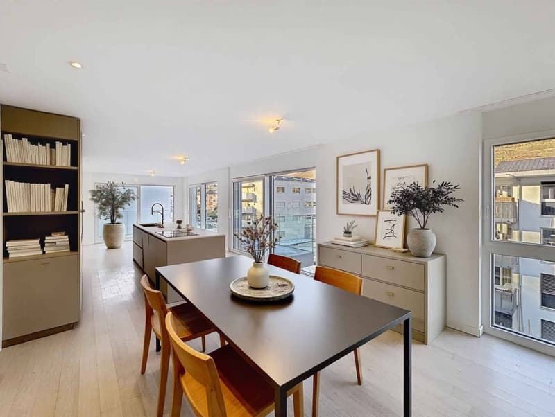 Appartement 4 pièces lumineux avec vue montagne (4)