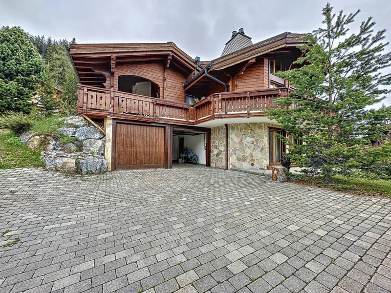 Magnifique chalet à deux pas du centre de la station d'Anzère (2)