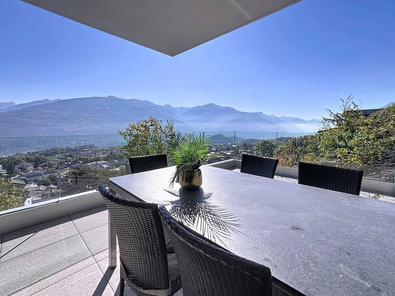 Villa avec piscine -vue panoramique (7)