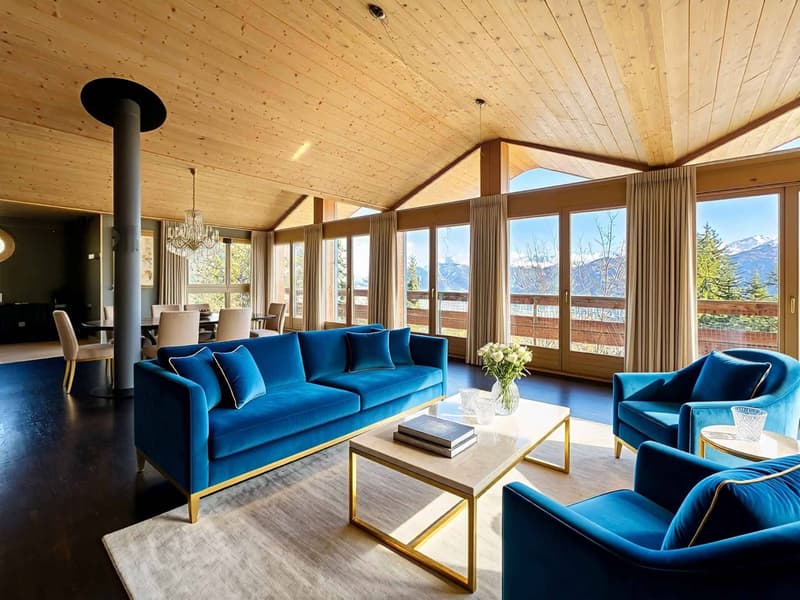 Un chalet spacieux et cosy au cur d'Anzère (1)