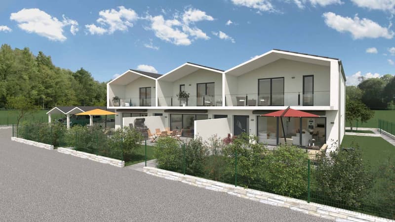 Villa contiguë neuve à La Balmaz Lot B (6)