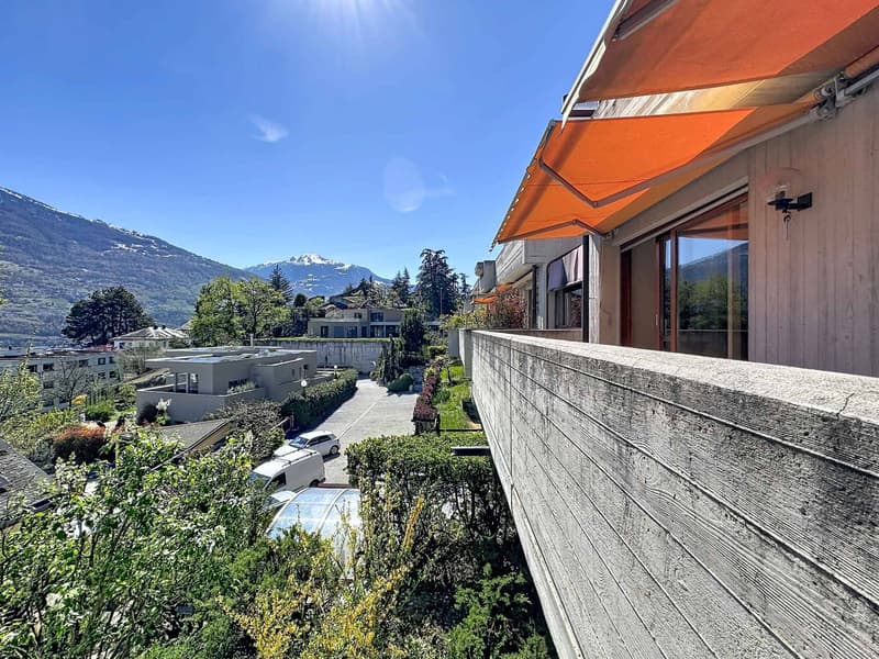 Deux appartements à Gravelone - adresse d'exception sur les hauteurs de Sion (2)