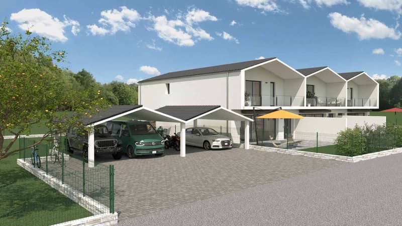 Villa contiguë neuve à La Balmaz  Lot C (7)